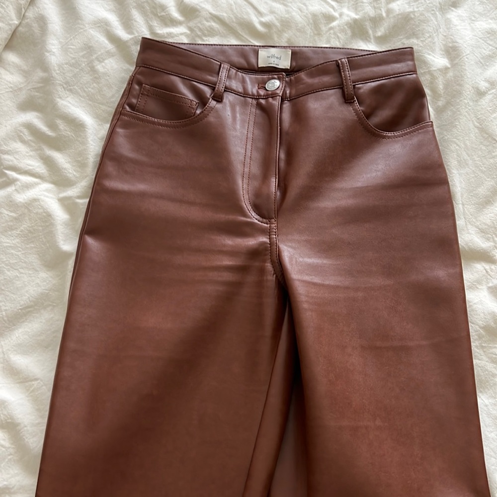 ARITZIA WILFRED Melina’s Brown/Cognac Size 4